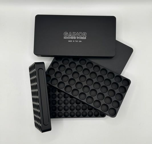 Reloading tray for 45 ACP, 308, 6.5 Creedmoor, 30-06
